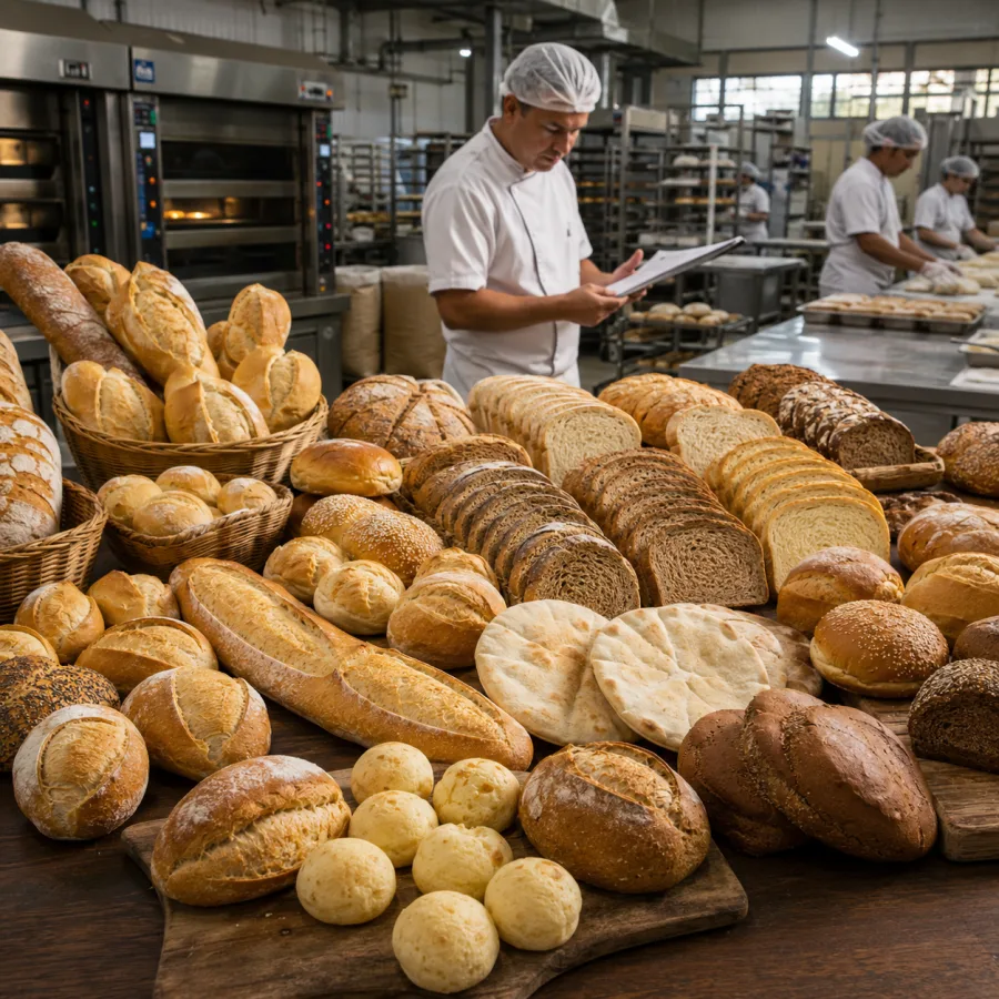Linha de Pães e Broas da Didius